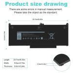 DELL Latitude 5310 2 in 1 - MXV9V Genuine Original  Laptop Notebook Battery ( 1 Yr Warranty ) - Image 11