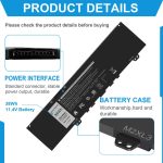 DELL F62GO 039DY5 0RPJC3 P83G002 - F62G0 Genuine Original Laptop Notebook Battery ( 1 Yr Warranty ) - Image 6