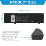DELL F62GO 039DY5 0RPJC3 P83G002 - F62G0 Genuine Original Laptop Notebook Battery ( 1 Yr Warranty ) - Image 7