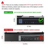 DELL 0H6K6V NYFJH 5TF10 FY2VW – 5TF10 Genuine Original Laptop Notebook Battery ( 1 Yr Warranty ) - Image 6