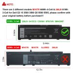 DELL 266J9 - 266J9 Genuine Original  Laptop Notebook Battery( 1 Yr Warranty ) - Image 6