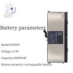 DELL 
075WY2 0HTR7 201106 CN-075WY2 OHTR7 P12F P12F001- 0HTR7 Genuine Original  Laptop Notebook Battery( 1 Yr Warranty ) - Image 5