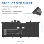 DELL HMPFH	NP0V3 - NNF1C Genuine Original  Laptop Notebook Battery ( 1 Yr Warranty ) - Image 6