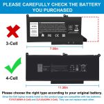 DELL 0DM3WC 2X39G DM3WC	KG7VF 0F3YGT MYJ96 V4940 H2V87 DWX9J- F3YGT Genuine Original  Laptop Notebook Battery ( 1 Yr Warranty ) - Image 10