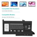 DELL 9W9MX ONFOH DJ1J0 0G74G PGFX4 - DJ1J0 Genuine Original Laptop Notebook Battery ( 1 Yr Warranty ) - Image 5