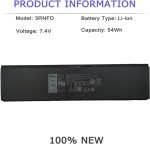 DELL Latitude E7250 - 3RNFD Genuine Original Laptop Notebook Battery ( 1 Yr Warranty ) - Image 3