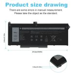 DELL 075X16 - RJ40G Genuine Original  Laptop Notebook Battery ( 1 Yr Warranty ) - Image 5