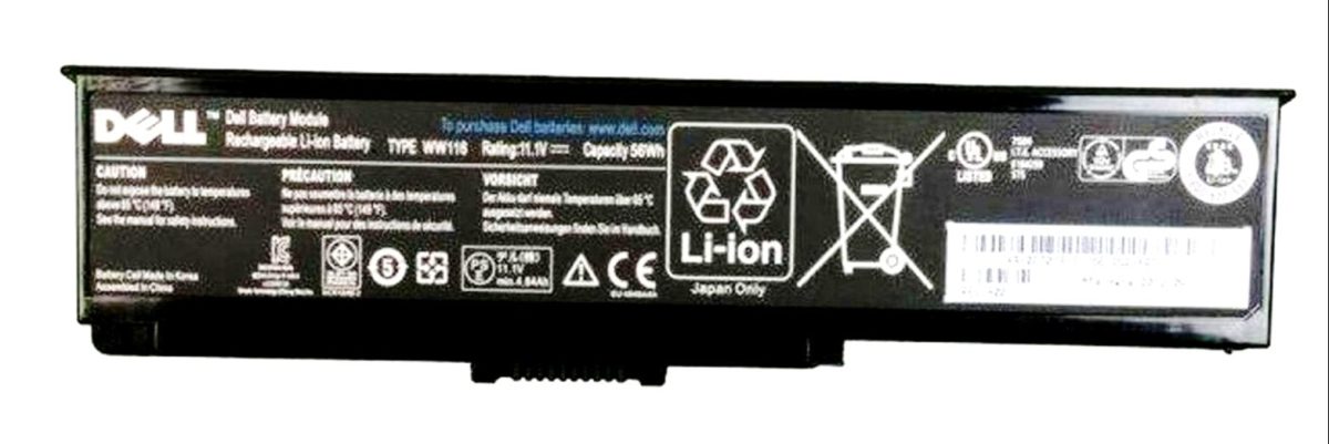 DELL 312-0543 - WW116 Original Laptop Notebook Battery (1 Yr Warranty) - Image 3